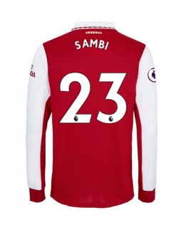 Arsenal Albert Sambi Lokonga #23 Heimtrikot 2022-23 Langarm